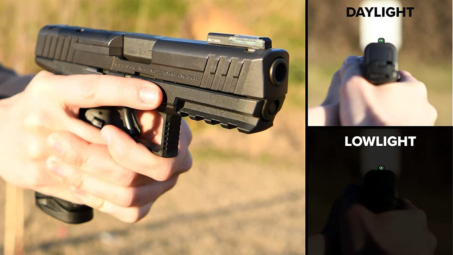 best glock 19x sights