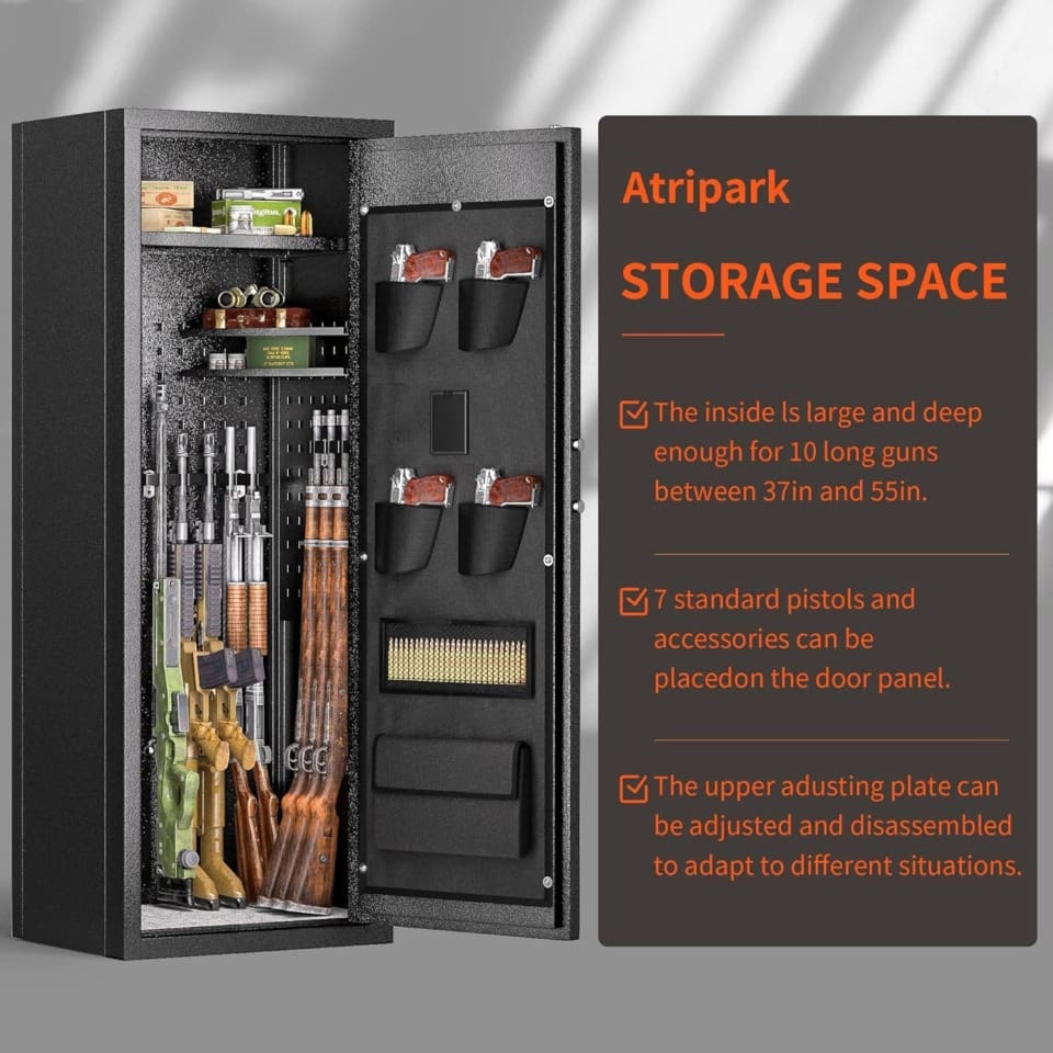 Airsoft Rifle Locker 8 Best Gun Cabinet Options For Maximal Storage - WWW.EXOCTACTICAL.COM