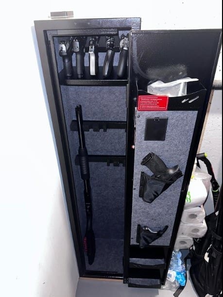 metal gun locker