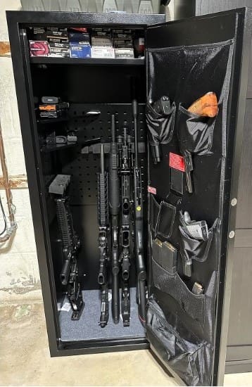 cheap metal gun cabinet